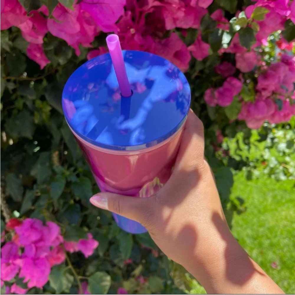 Starbucks 2021 Pink & Purple Geode Tumbler